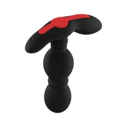 Forto Vibrating Anal Plug Black, image 2
