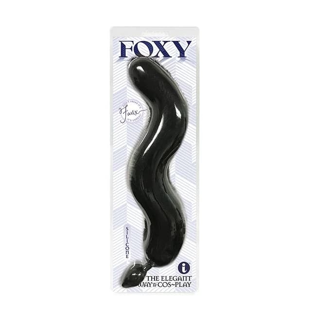 Foxy Tail Silicone Butt Plug, image 1