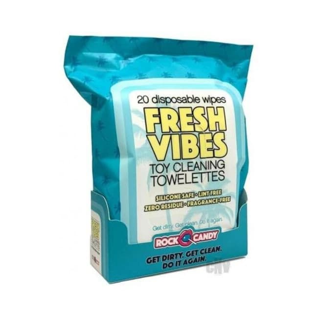 Fresh Vibe Wipes Travel Pack 20ct - Image 1