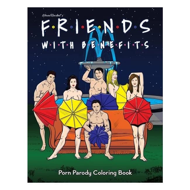 Friends Porn Parody Coloring Book (net) - Image 1