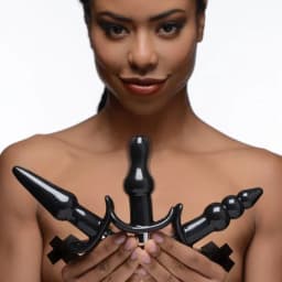 Frisky Thrill Trio Anal Plug Set, image 3