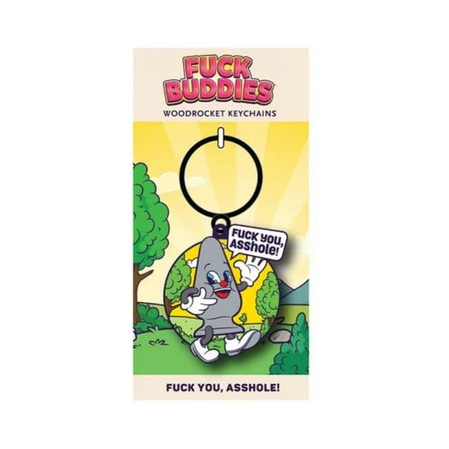 Fuck Buddies Keychain Fuck You Asshole - Image 1