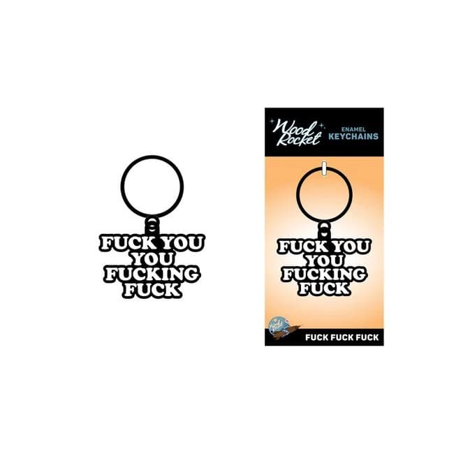 Fuck Fuck Fuck Key Chain - Image 1