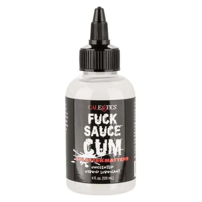 Fuck Sauce Cum Hybrid 4 Oz Unscented Lube - Image 1