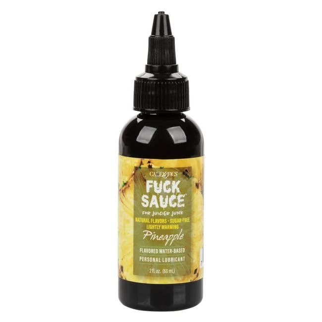 Fuck Sauce Pineapple Flavored Lube 2 Oz - Image 1