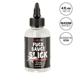Fuck Sauce Slick Silicone 4 Oz Lube - Image 3