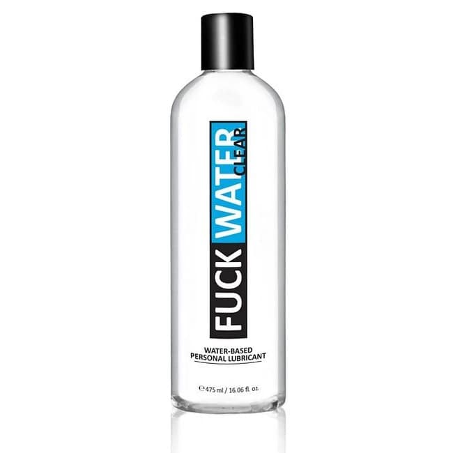 FUCK WATER CLEAR WATER BASED LUBRICANT 16 OZ  - Image 1