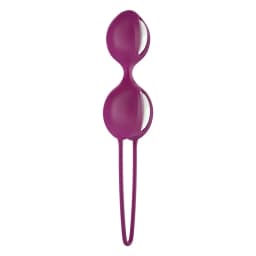 Fun Factory Smartballs Duo - White/grape, image 1