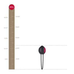 Fun Factory Smartballs Uno - White/india Red, image 3