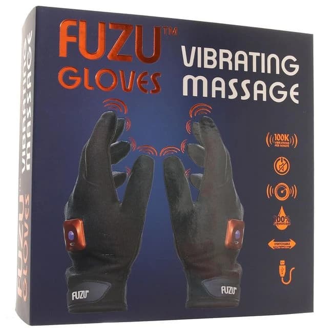 Fuzu Vibrating Massage Gloves - Image 1