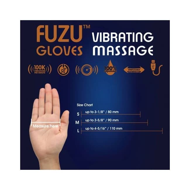 Fuzu Vibrating Massage Gloves - Image 6