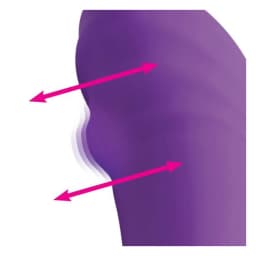 G-Charm Moving Bead Silicone Vibrator, image 3