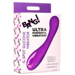 G-Spot Silicone Vibrator Purple, image 7