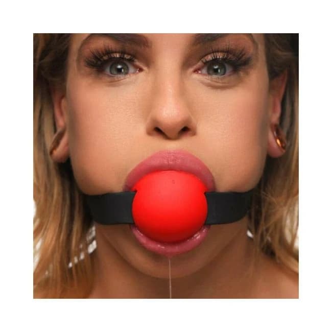 Gag Order Extreme Silicone Ball Gag - Image 1