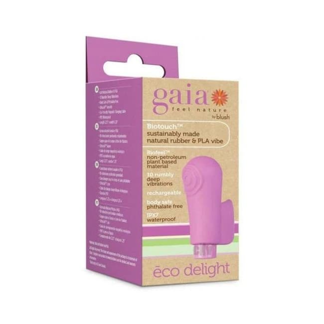 Gaia Eco Delight Bullet and Sleeve Purple - Image 1
