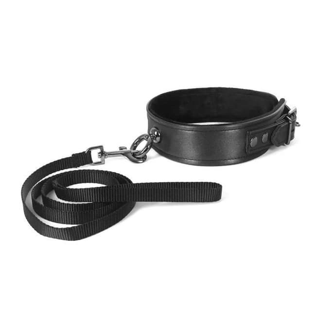 Galaxy Legend Collar & Leash Black - Image 1
