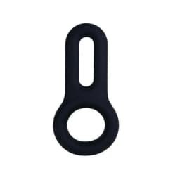 Gavin Black Liquid Silicone C-Ring, image 1