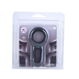 Gavin Black Liquid Silicone C-Ring, image 2