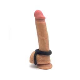 Gavin Black Liquid Silicone C-Ring, image 5