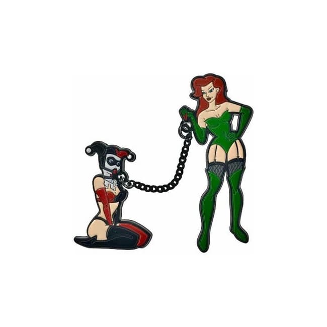Geeky & Kinky Bad Love Enamel Pin - Image 1
