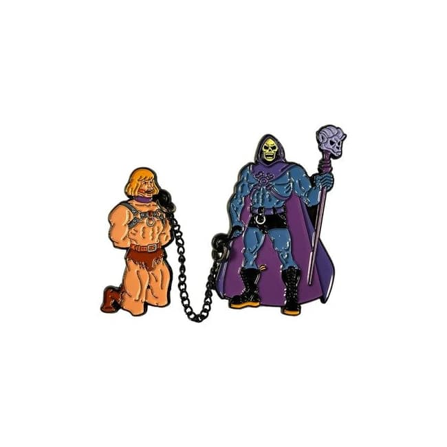 Geeky & Kinky Strong Love Enamel Pin - Image 1