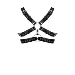 Gemini Leather Harness Black O/s - Image 4