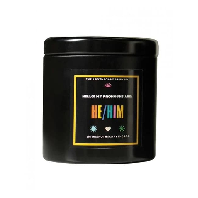 Gender Fluid He/him Candle - Image 1