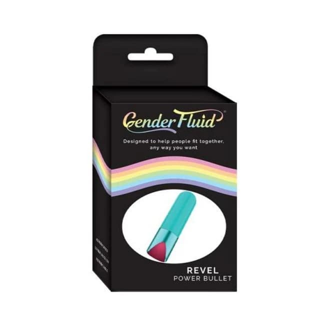 Gender Fluid Revel Power Bullet Aqua - Image 1