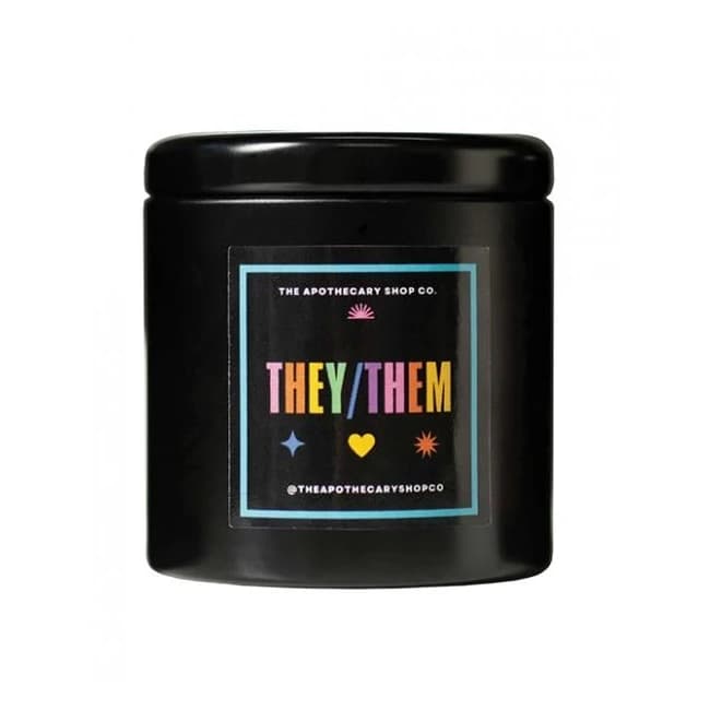 Gender Fluid They/them Candle - Image 1