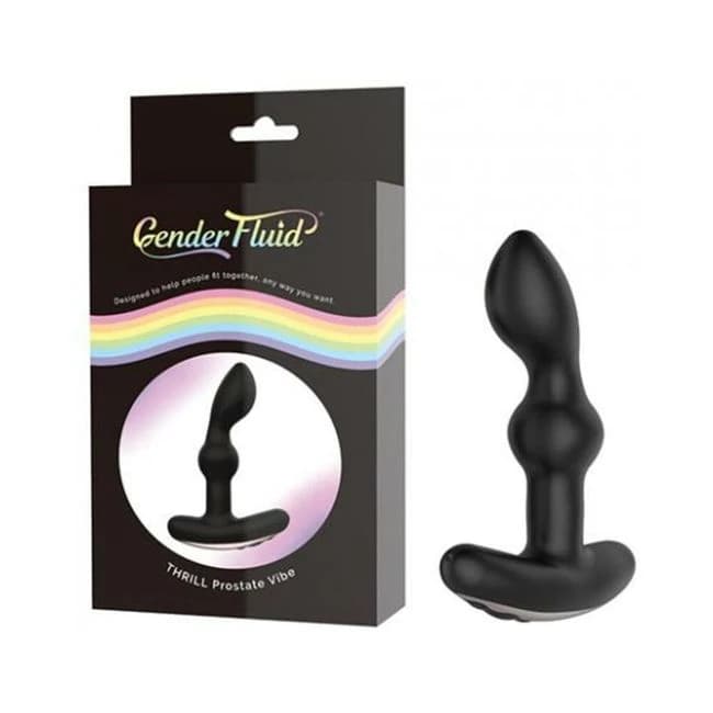 Gender Fluid Thrill Prostate Vibe - Black - Image 1