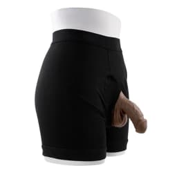 Gender X 4in Silicone Packer Dark - Image 8