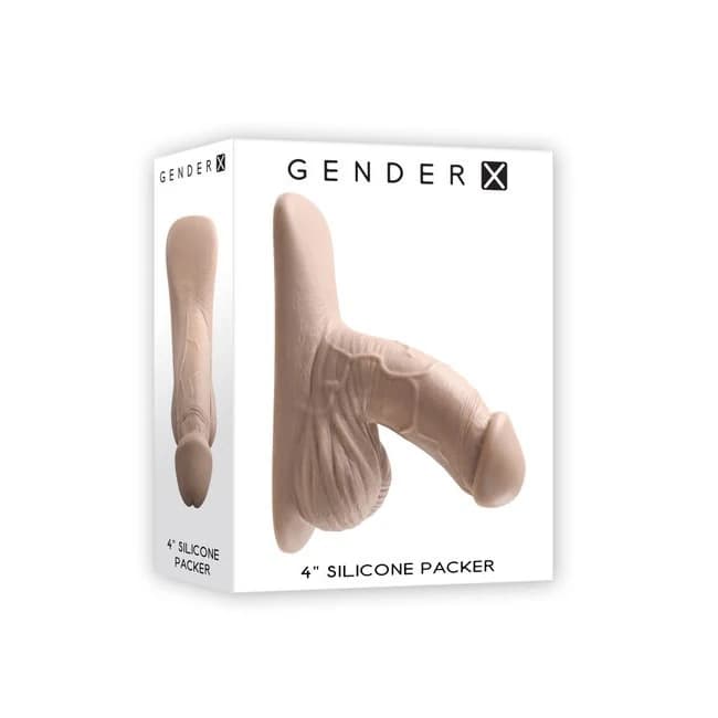 GENDER X 4IN SILICONE PACKER LIGHT  - Image 1