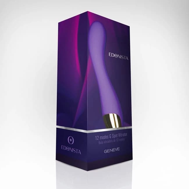 Geneve G Spot Vibrator Purple & Gold - Image 1