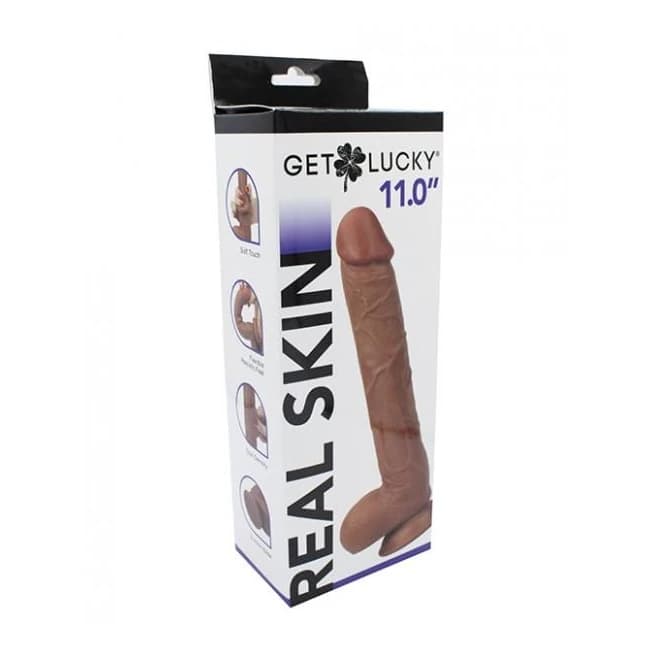 Get Lucky 11" Real Skin Series - Light Brown - Image 1