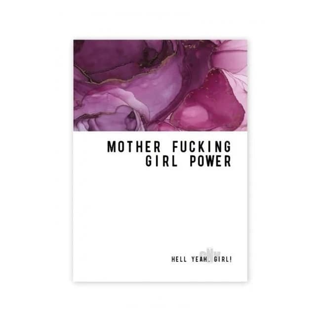 Girl Power Greeting Card - Image 1