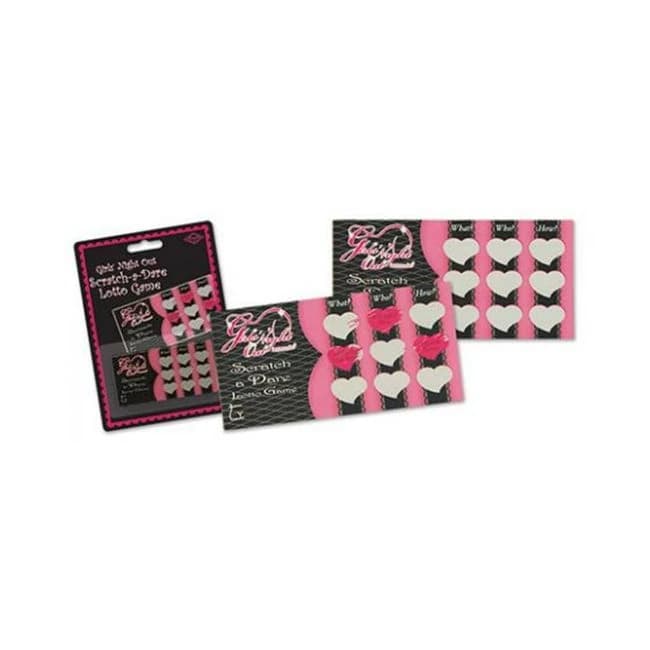 Girls' Night Out Scratch a Dare Lotto Game - Image 1
