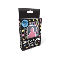 Give a Fuck Waterproof Playing Cards, image 1