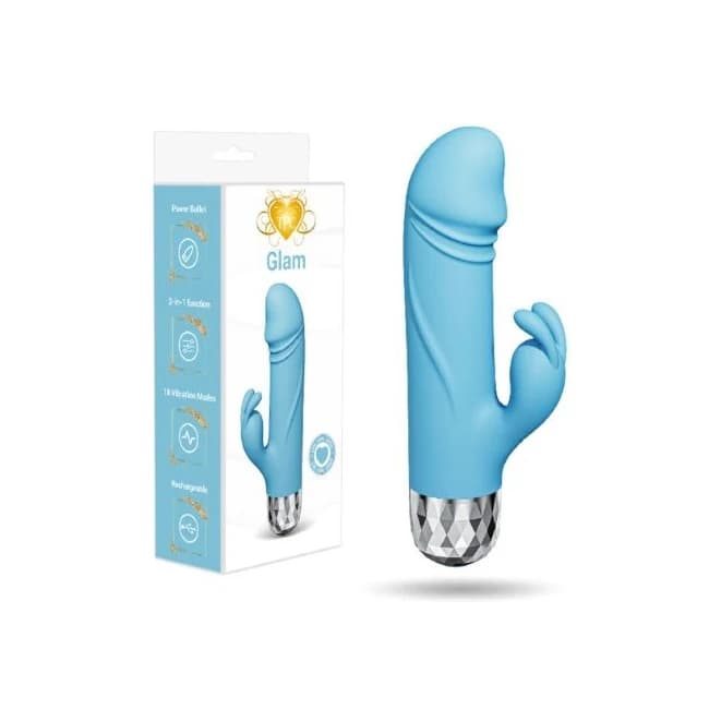 Glam Deluxe Mini Rabbit Blue - Image 1
