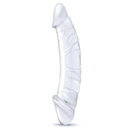 Glas 10.5 Girthy Realistic Glass Double Dong " - Image 2