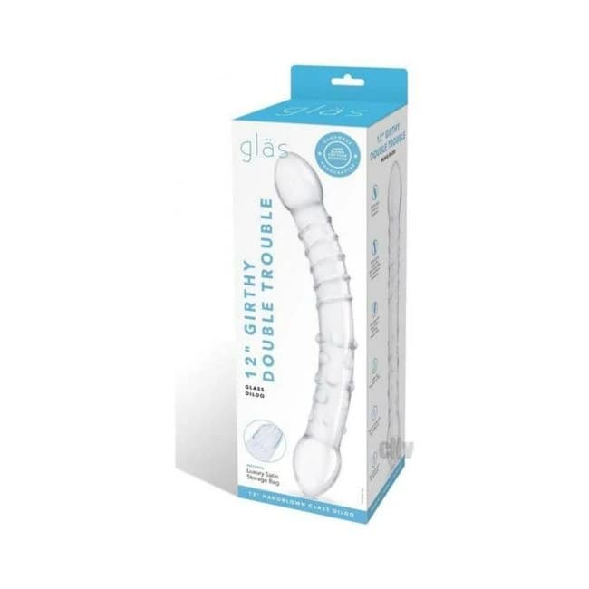 Glas 12" Double Trouble Dildo - Image 1