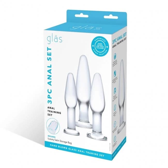 Glas 3 Pc Glass Anal Training Set - Image 1