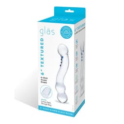 Glas 6 Curved G-Spot Glass Dildo ", image 1