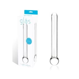 Glas 7 Inches Straight Glass Dildo Clear - Image 2