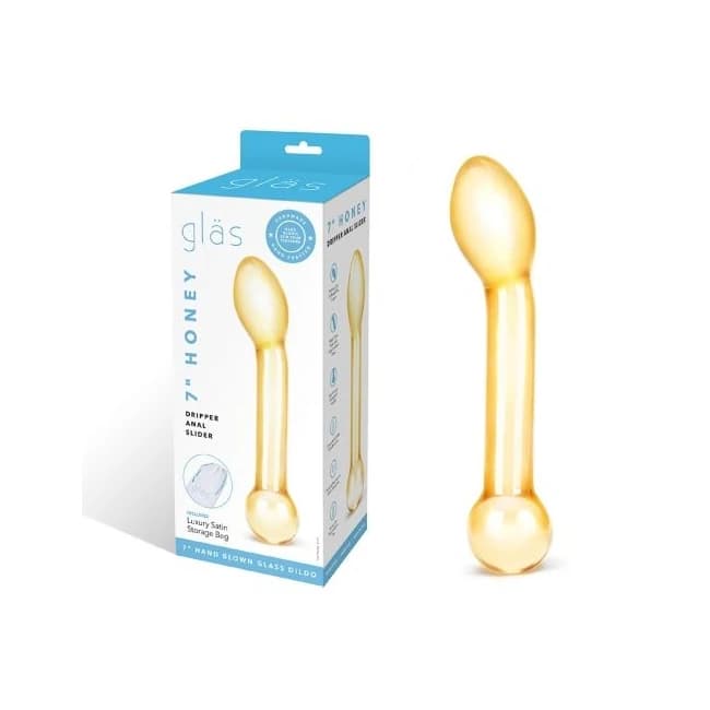 Glas 7in Honey Dripper Anal Slider - Image 1