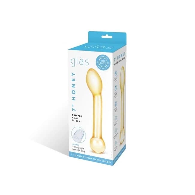 Glas 7in Honey Dripper Anal Slider - Image 2