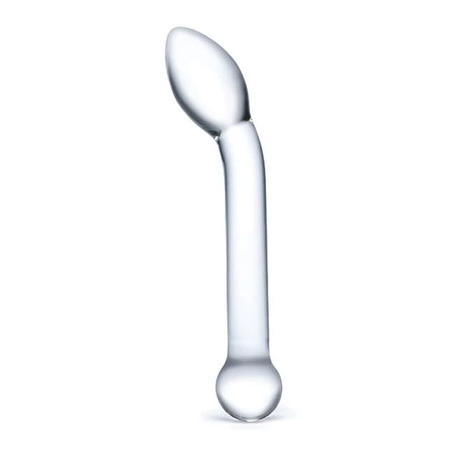 Glas 8 Slimline G Spot Glass Dildo " - Image 2