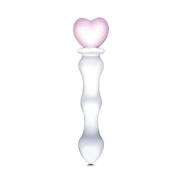 Glas 8 Sweetheart Glass Dildo " - Image 2