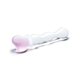 Glas 8 Sweetheart Glass Dildo " - Image 3