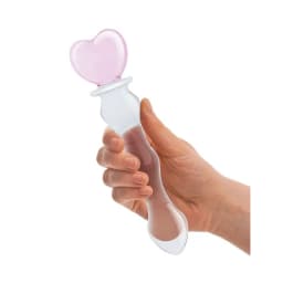 Glas 8 Sweetheart Glass Dildo " - Image 4