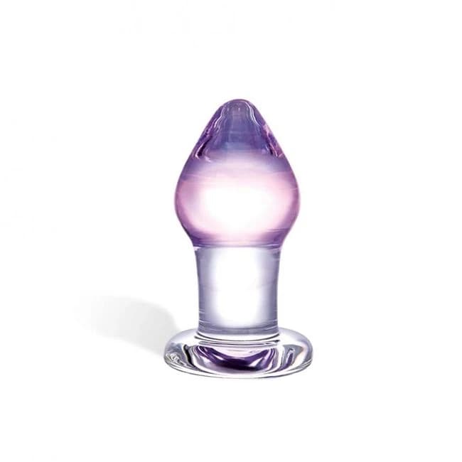 Glas Amethyst Rain Butt Plug - Image 1